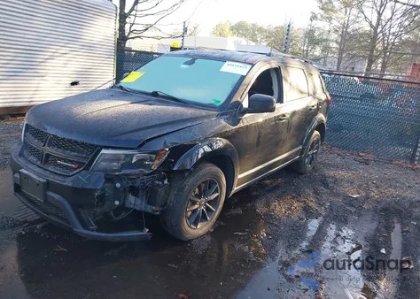2019 Dodge Journey Se from USA, damaged, VIN 3C4PDCBB7KT870966